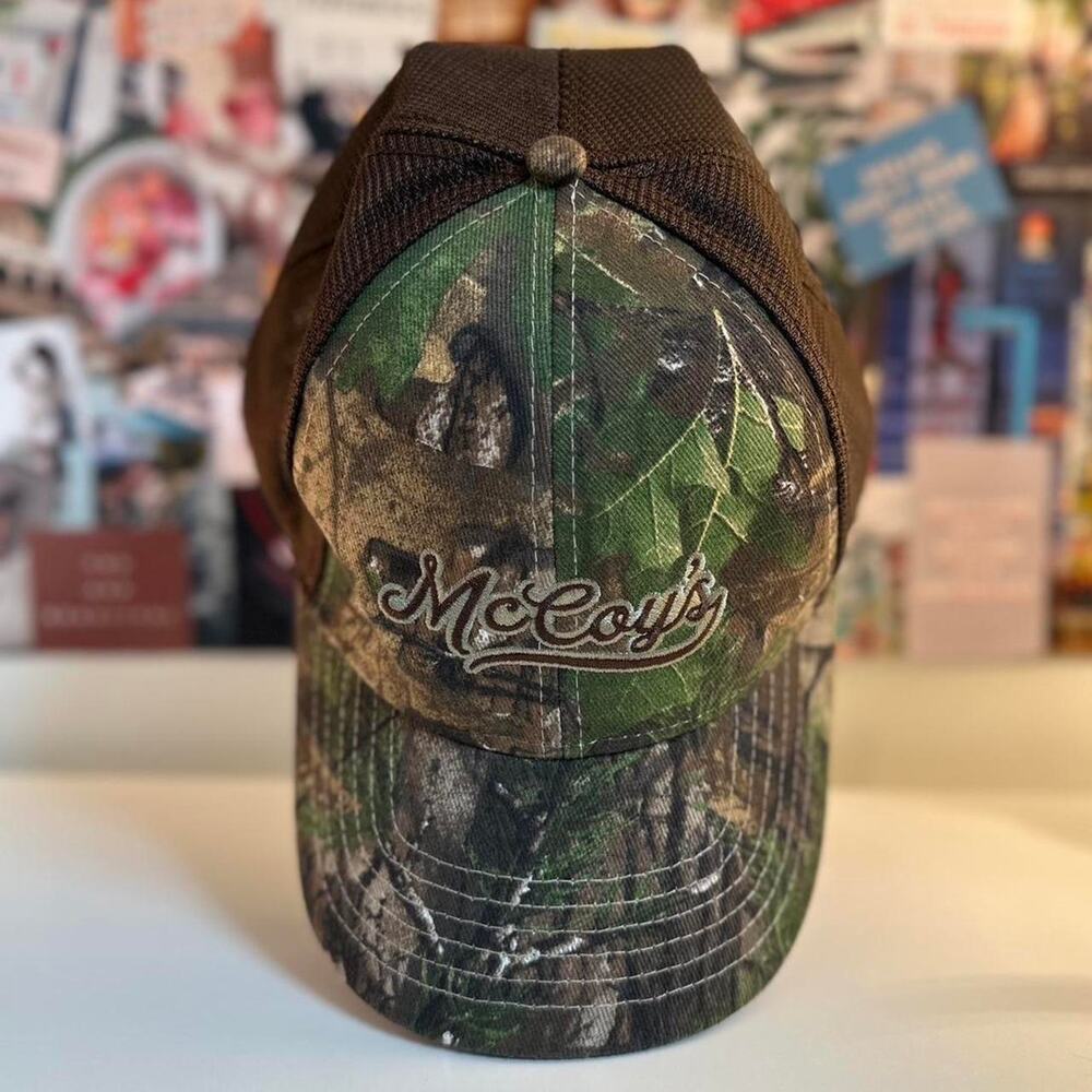 McCoy’s Camo Brown Trucker Hat Outdoors